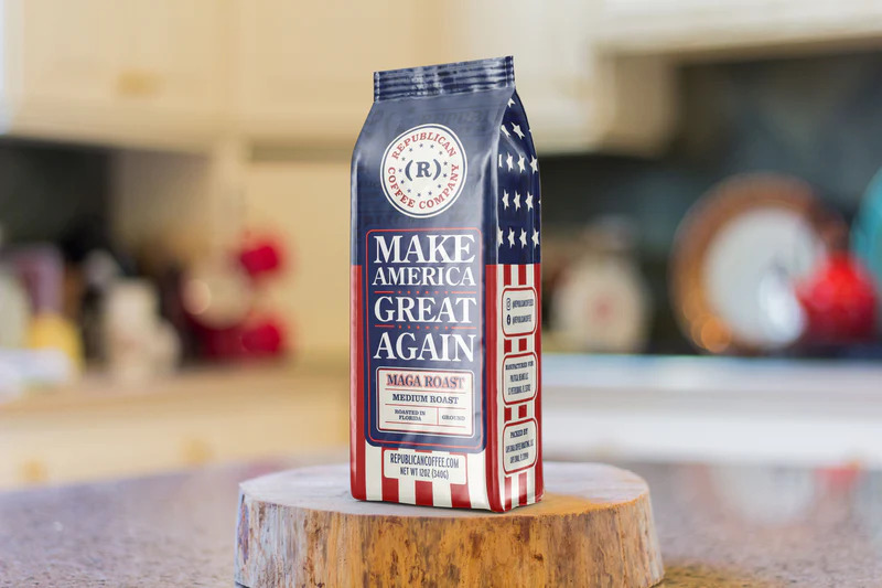 O "roast" Make America Great Again, da Republican Coffee